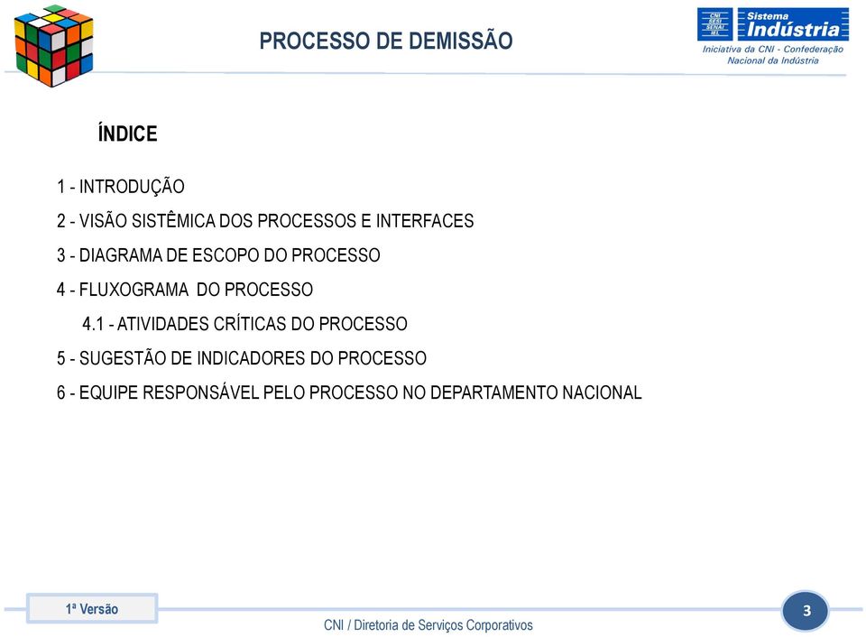 1 - ATIVIDADES CRÍTICAS DO PROCESSO 5 - SUGESTÃO DE INDICADORES DO