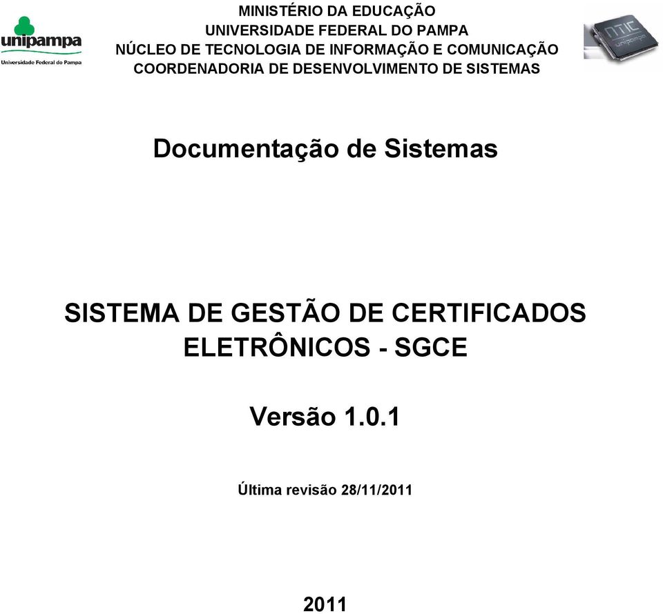 CERTIFICADOS ELETRÔNICOS -