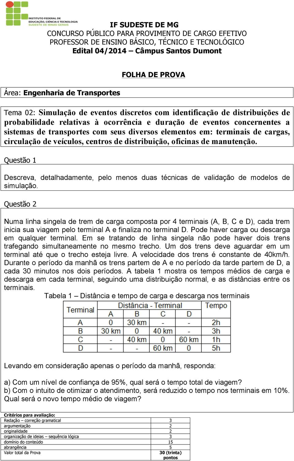 Questão 1 Descreva, detalhadamente, pelo menos duas técnicas de validação de modelos de simulação.