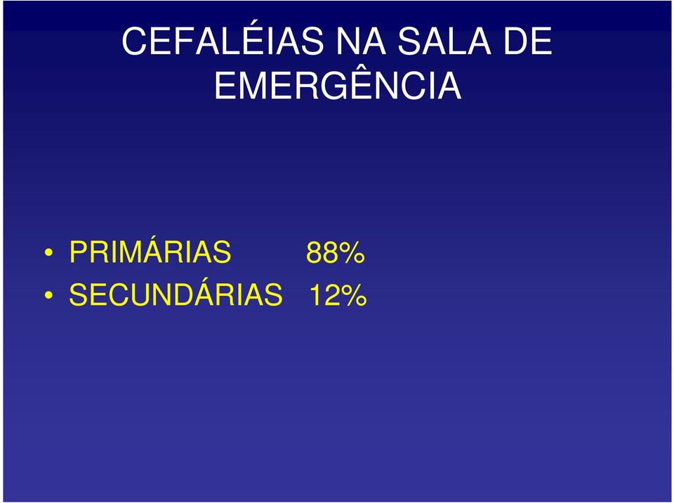 EMERGÊNCIA