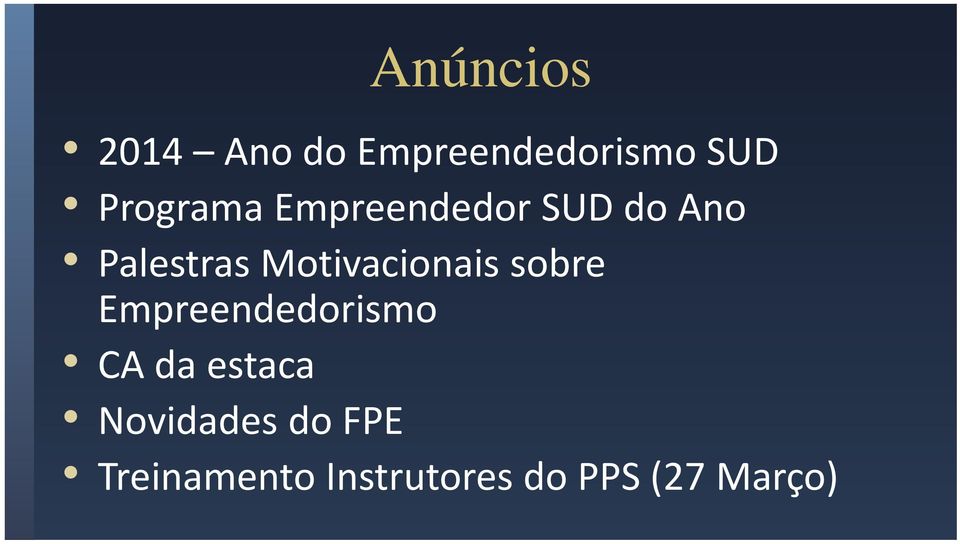 Motivacionais sobre Empreendedorismo CA da