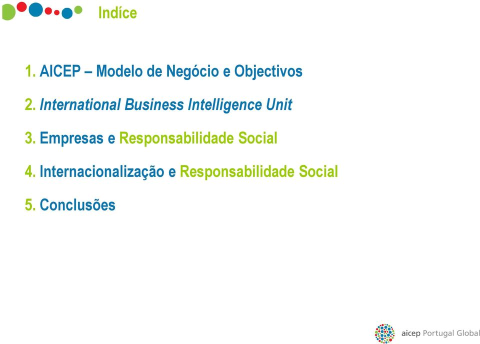 International Business Intelligence Unit 3.