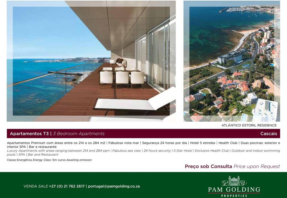 Bar e restaurante Luxury Apartments with areas ranging between 214 and 284 sqm Fabulous sea view 24 hours security 5 Star