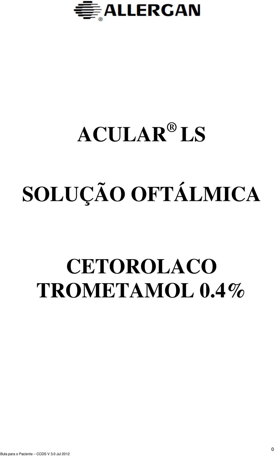 TROMETAMOL 0.