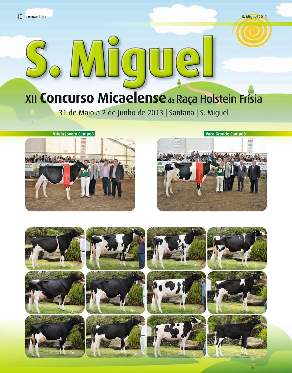 Holstein Frísia 31 de Maio a 2 de Junho