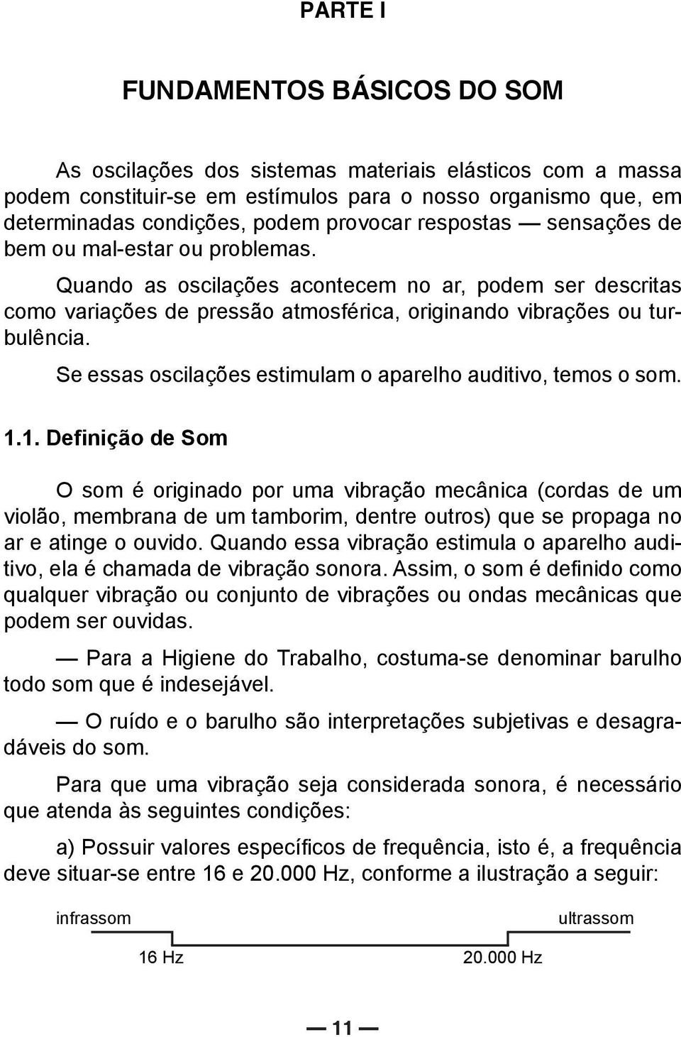 Se essas oscilações estimulam o aparelho auditivo, temos o som. 1.