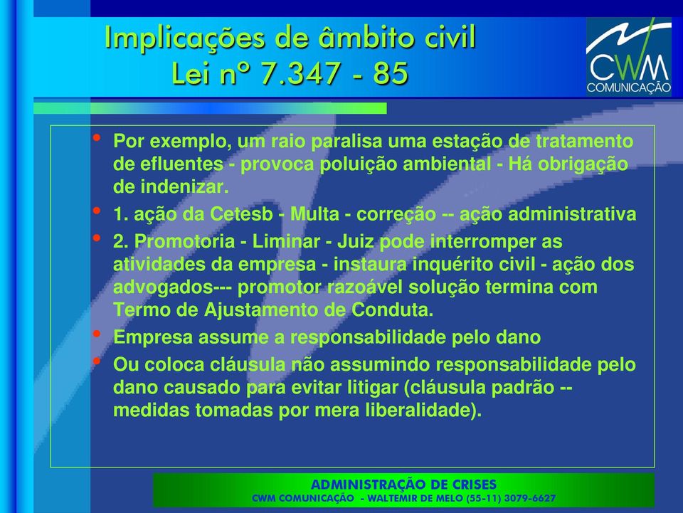 ação da Cetesb - Multa - correção -- ação administrativa 2.