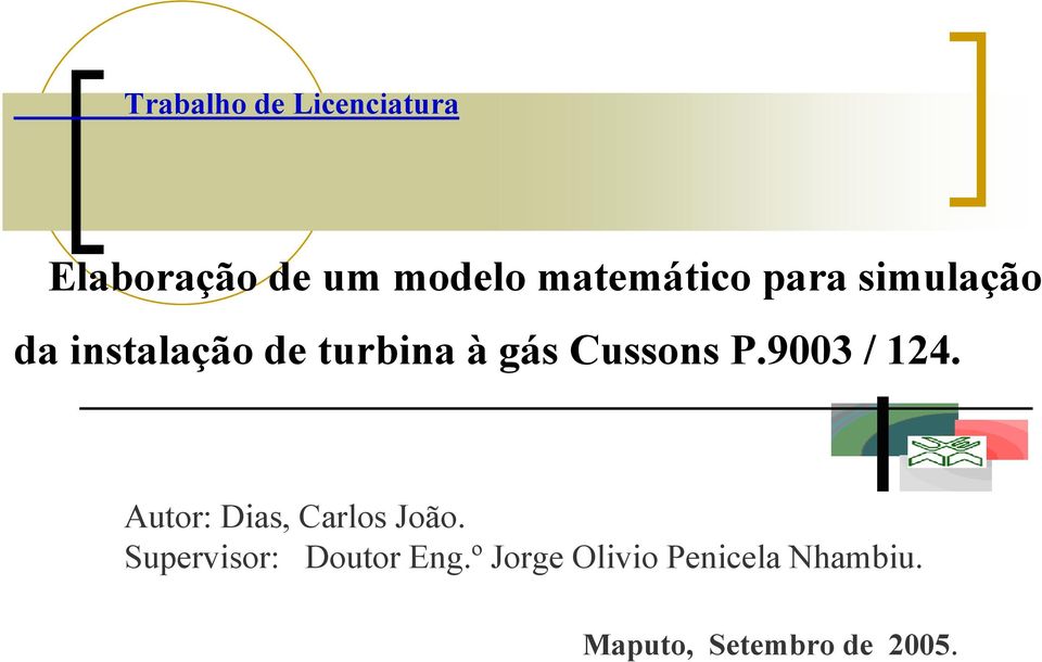 Cussons P.9003 / 124. Autor: Dias, Carlos João.