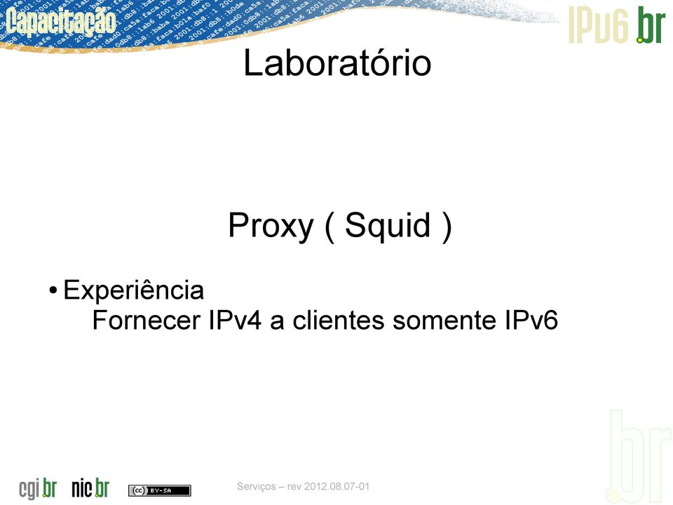 Fornecer IPv4 a