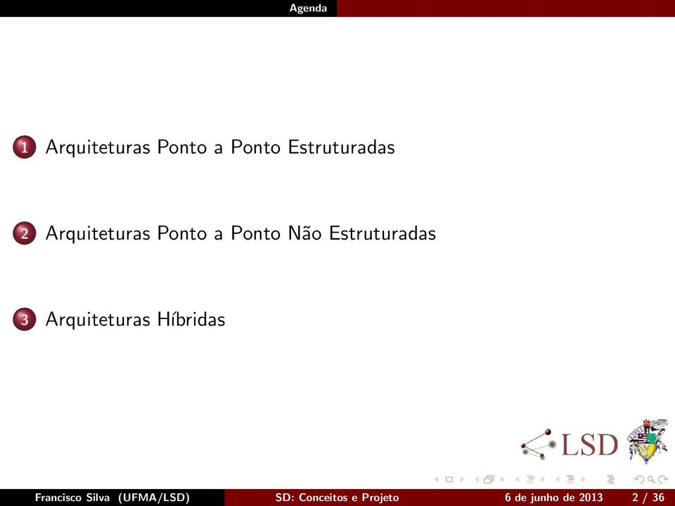 Arquiteturas Híbridas Francisco Silva (UFMA/LSD)