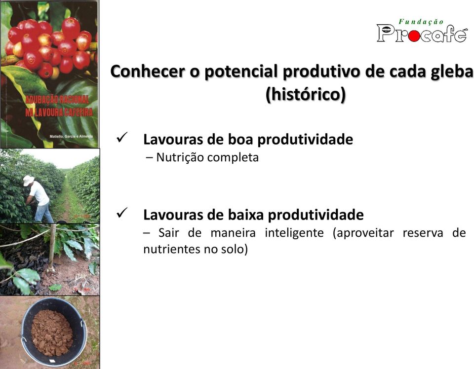 completa Lavouras de baixa produtividade Sair de