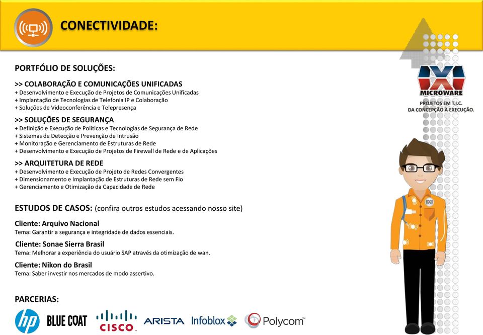 Intrusão + Monitoração e Gerenciamento de Estruturas de Rede + Desenvolvimento e Execução de Projetos de Firewall de Rede e de Aplicações >> ARQUITETURA DE REDE + Desenvolvimento e Execução de