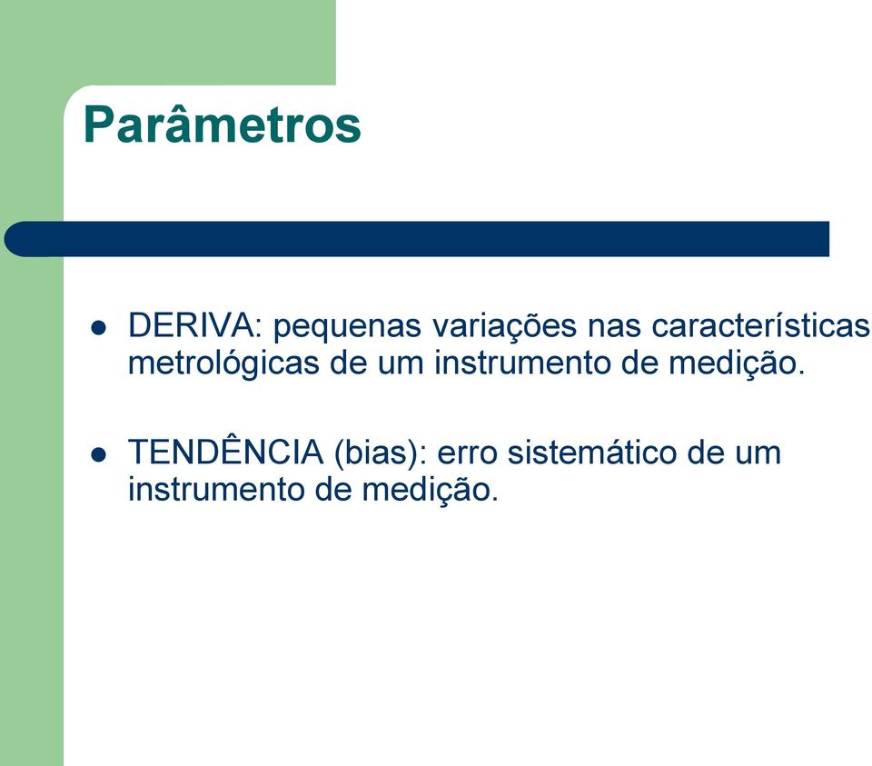 instrumento de medição.