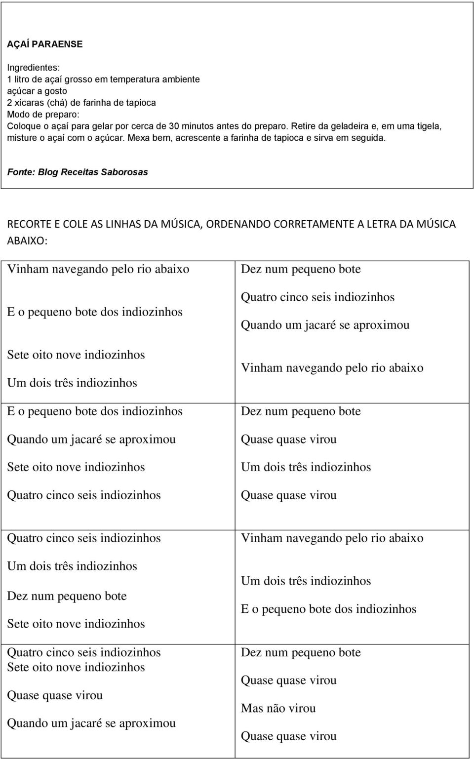 Retire da geladeira e, em uma tigela, misture o açaí com o açúcar.