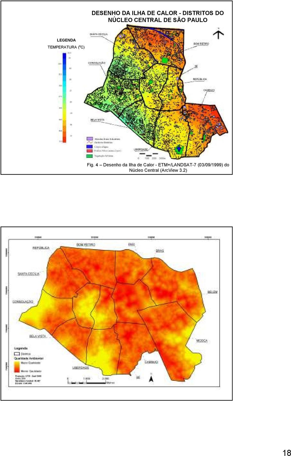 Fig. 4 Desenho da Ilha de Calor -