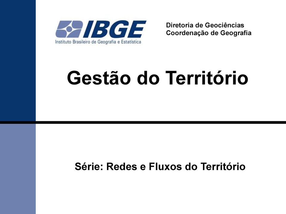 Gestão do Território