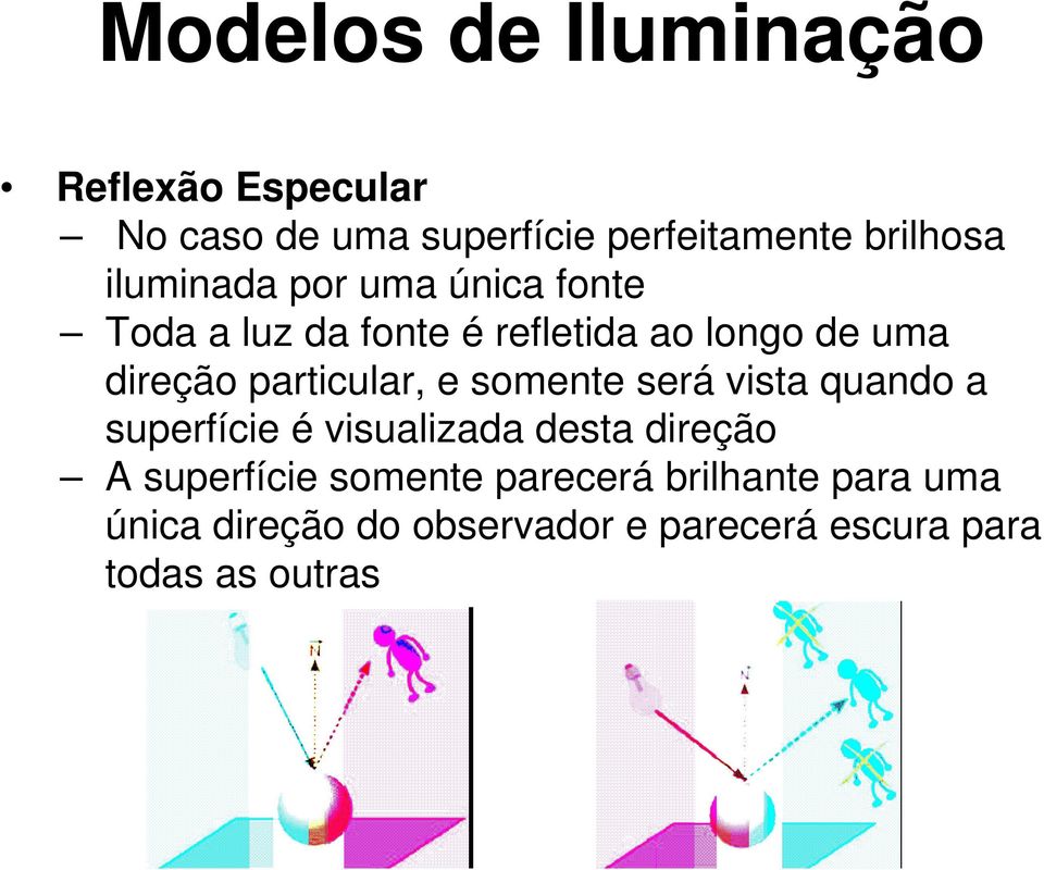 particular, e somente será vista quando a superfície é visualizada desta direção A