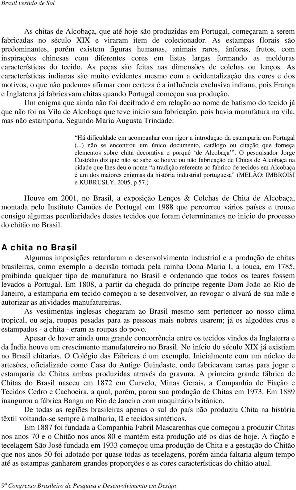 Brasil vestido de sol - PDF Download grátis