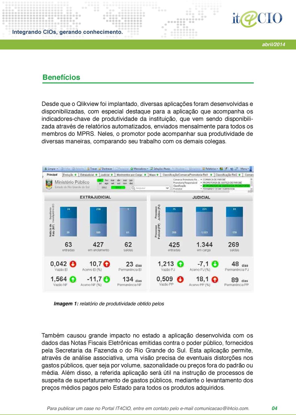 Neles, o promotor pode acompanhar sua produtividade de diversas maneiras, comparando seu trabalho com os demais colegas.