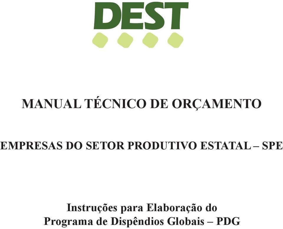 ESTATAL SPE Instruções para