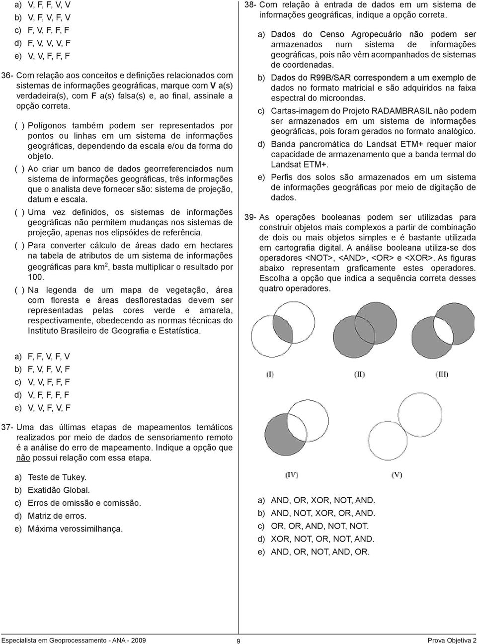 ( ) Polígonos também podem ser representados por pontos ou linhas em um sistema de informações geográficas, dependendo da escala e/ou da forma do objeto.