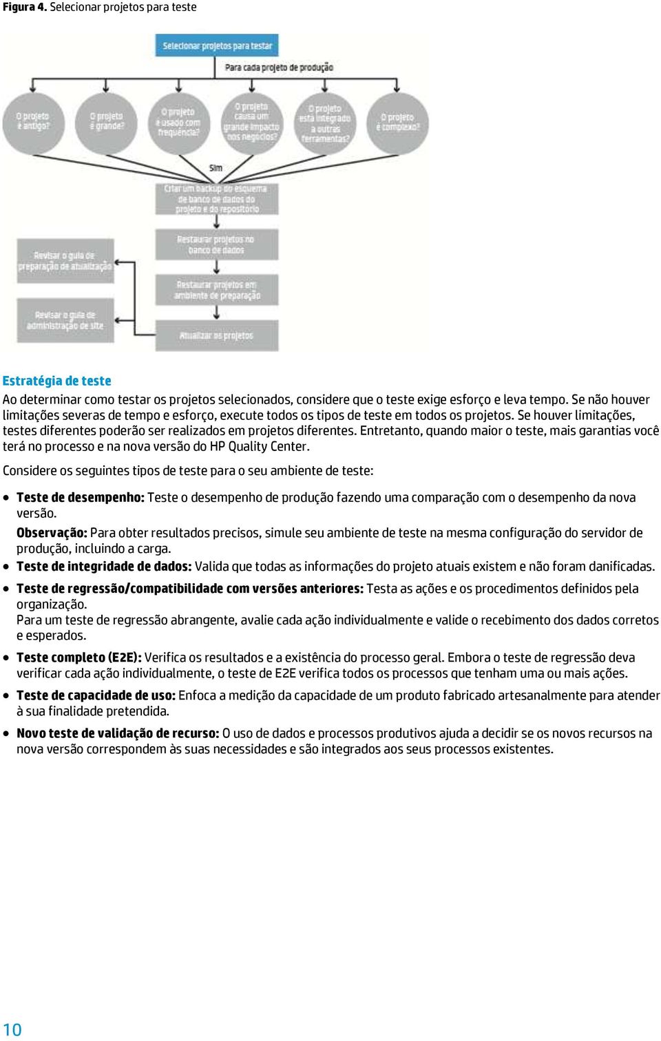 Entretanto, quando maior o teste, mais garantias você terá no processo e na nova versão do HP Quality Center.