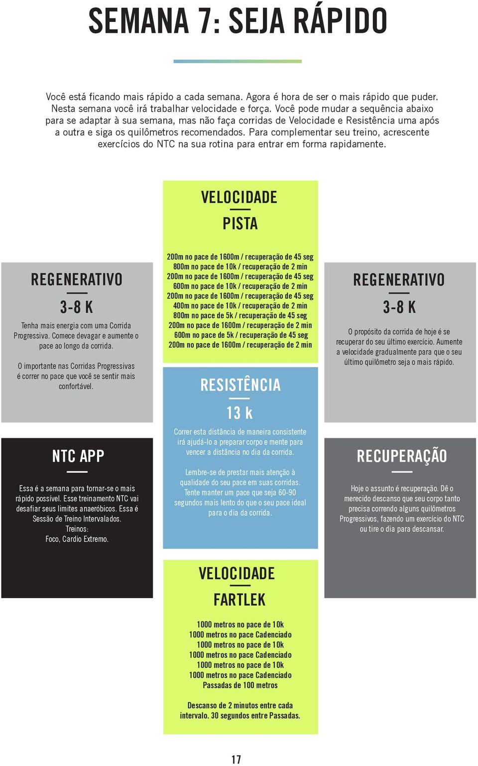 Para complementar seu treino, acrescente exercícios do NTC na sua rotina para entrar em forma rapidamente. Tenha mais energia com uma Corrida Progressiva.