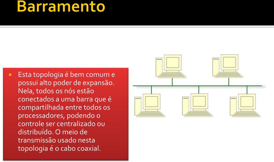 entre todos os processadores, podendo o controle ser centralizado