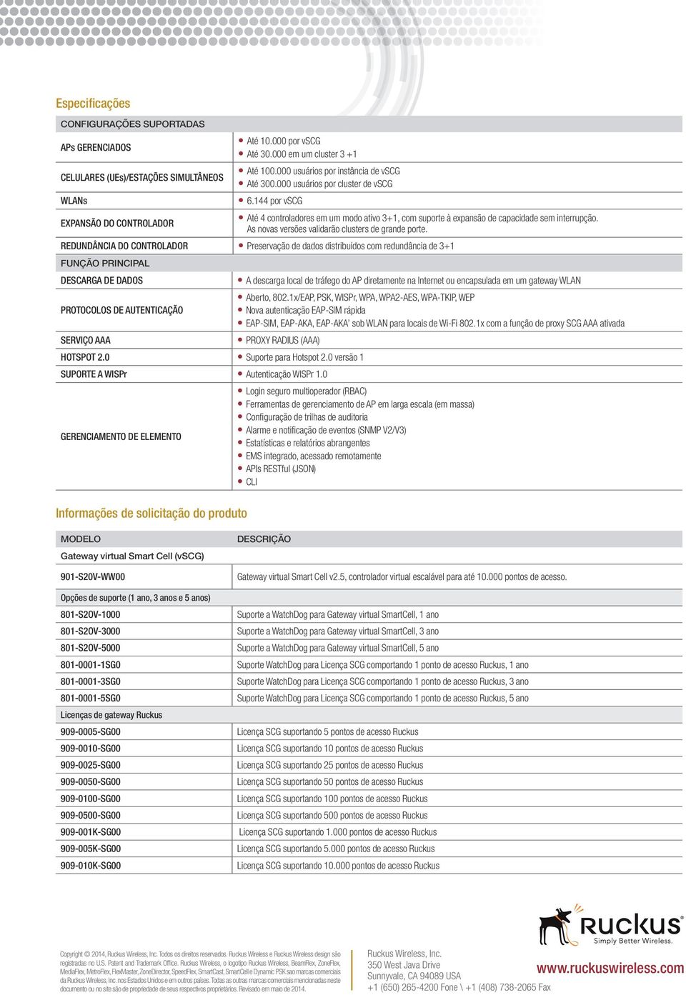 1x/EAP, PSK, WISPr, WPA, WPA2-AES, WPA-TKIP, WEP Nova autenticação EAP-SIM rápida EAP-SIM, EAP-AKA, EAP-AKA sob WLAN para locais de Wi-Fi 802.