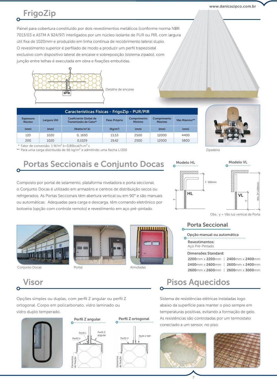 produzido em linha contínua de recobrimento lateral duplo.