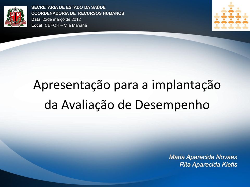 Vila Mariana Apresentação para a implantação da
