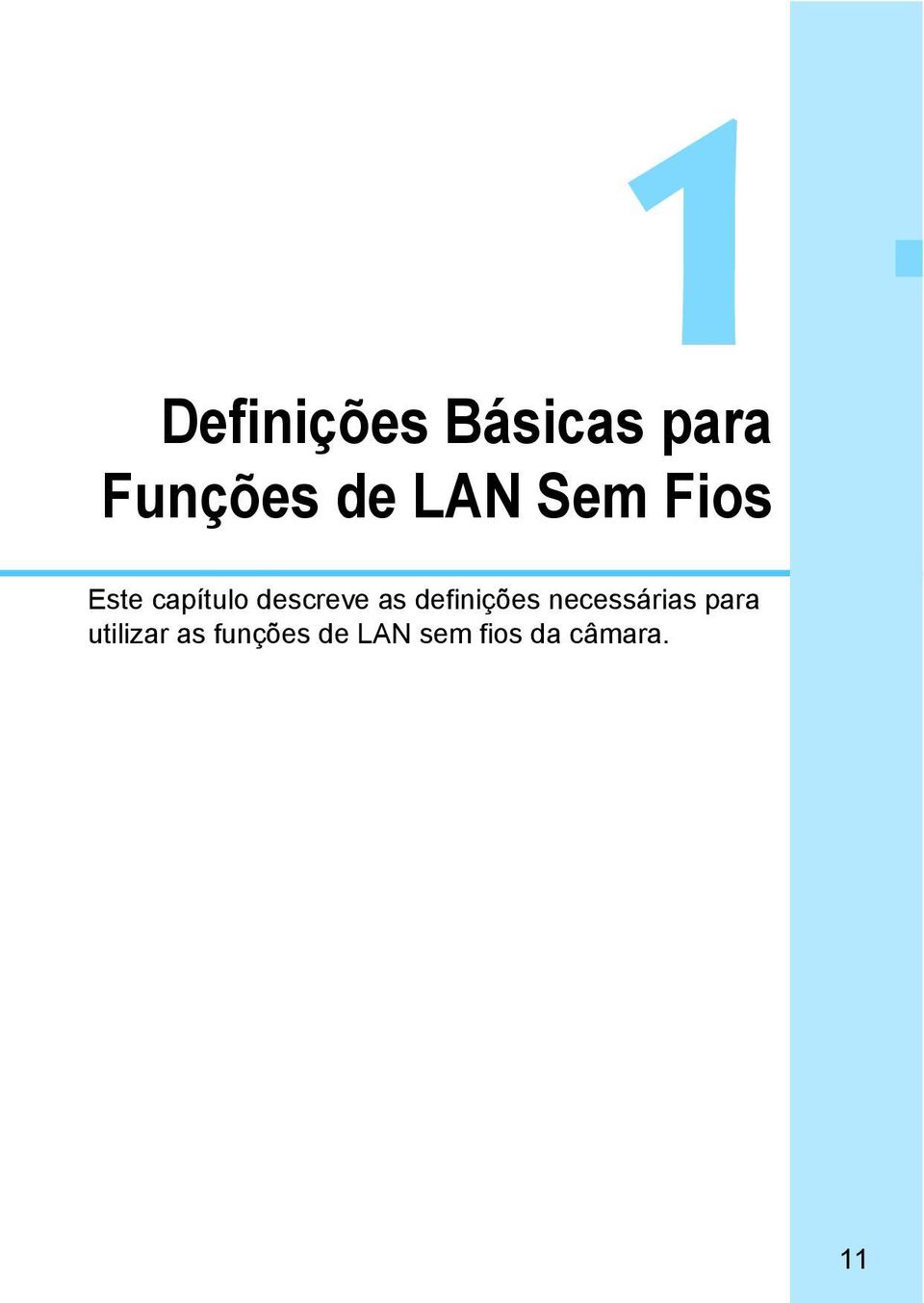 definições necessárias para utilizar