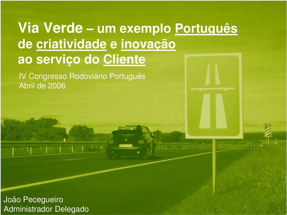 Cliente IV Congresso Rodoviário Português