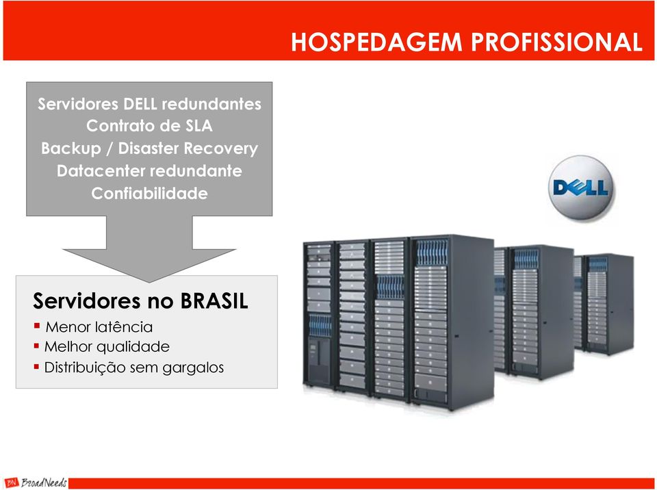 Datacenter redundante Confiabilidade Servidores no