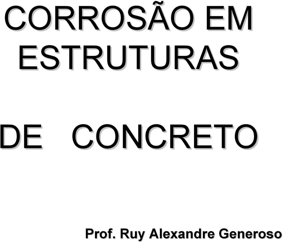 CONCRETO Prof.