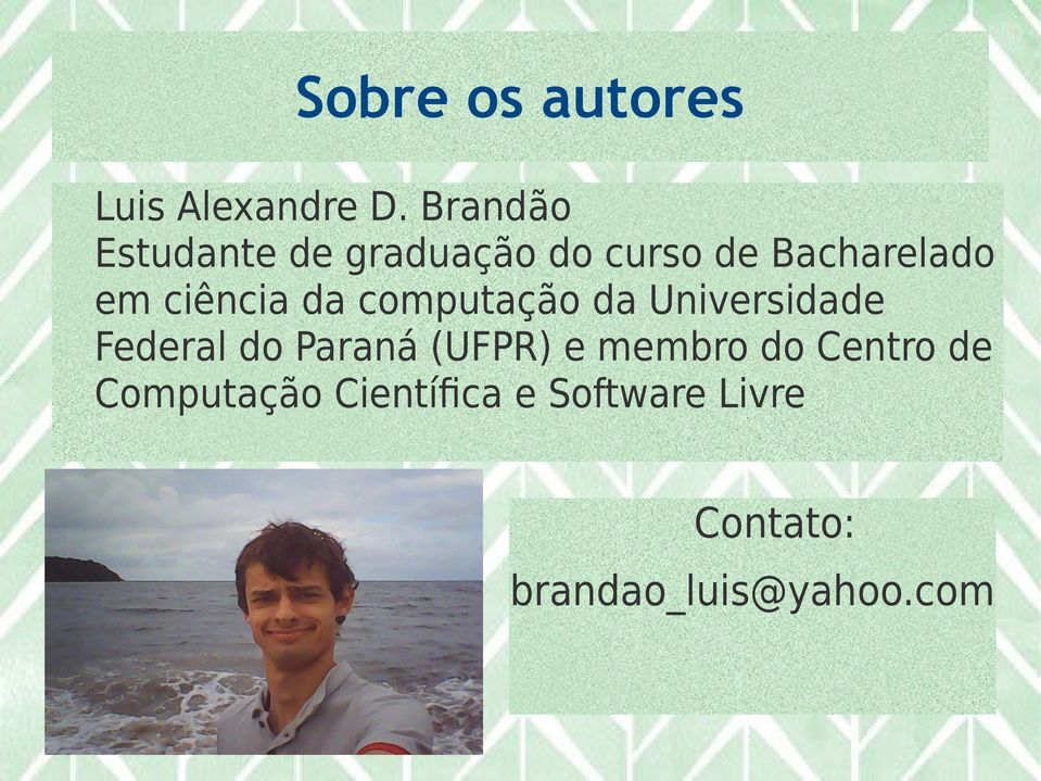 ciência da computação da Universidade Federal do Paraná