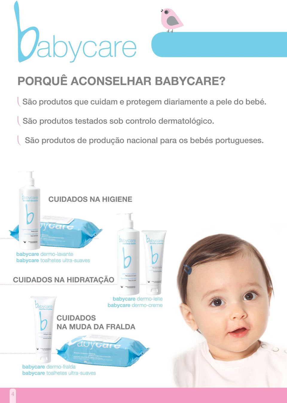 São produtos de produção nacional para os bebés portugueses.