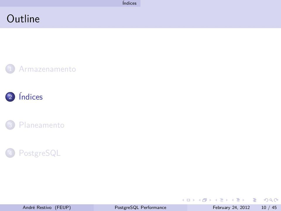 André Restivo (FEUP) PostgreSQL
