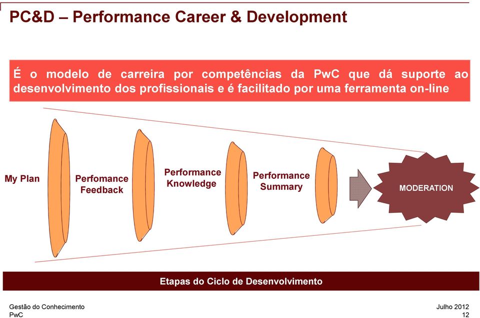 facilitado por uma ferramenta on-line My Plan Perfomance Feedback