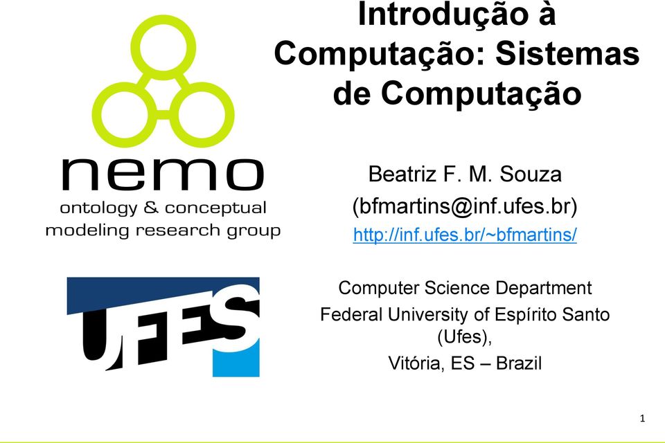 br) http://inf.ufes.