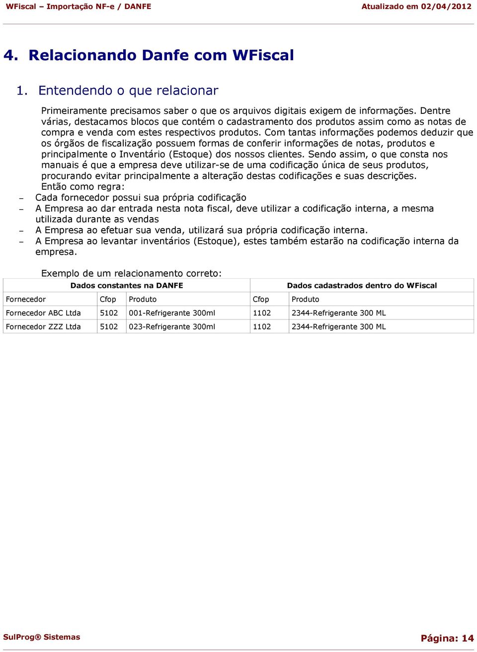 Com tantas informações podemos deduzir que os órgãos de fiscalização possuem formas de conferir informações de notas, produtos e principalmente o Inventário (Estoque) dos nossos clientes.