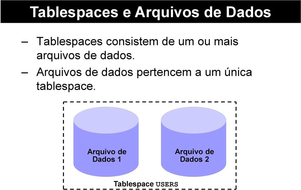 Arquivos de dados pertencem a um única