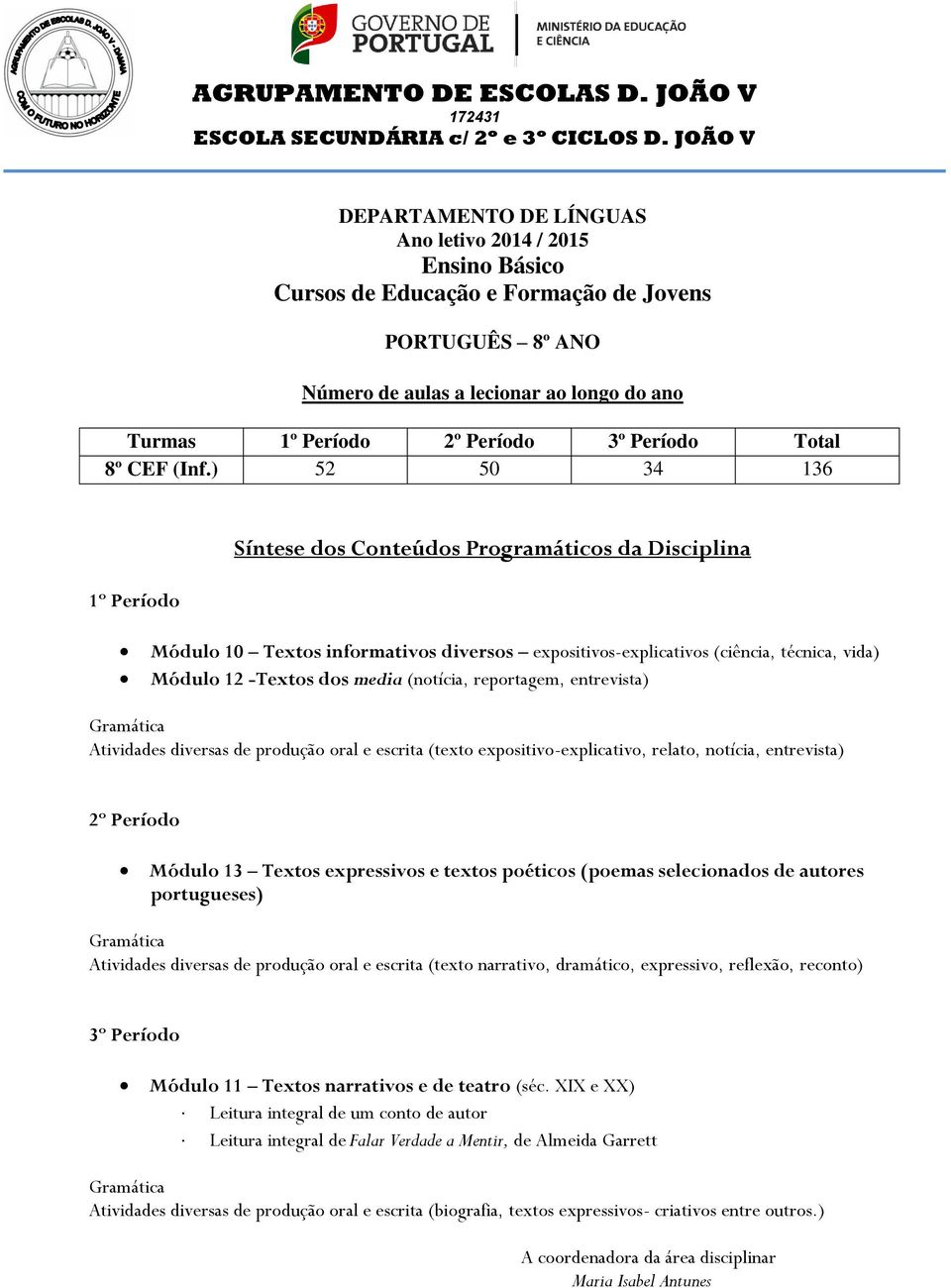 reportagem, entrevista) Gramática Atividades diversas de produção oral e escrita (texto expositivo-explicativo, relato, notícia, entrevista) 2º Período Módulo 13 expressivos e textos poéticos (poemas