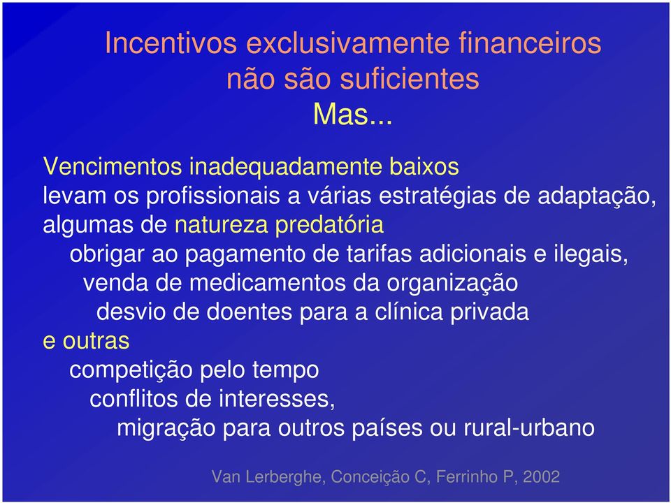 predatória obrigar ao pagamento de tarifas adicionais e ilegais, venda de medicamentos da organização desvio de