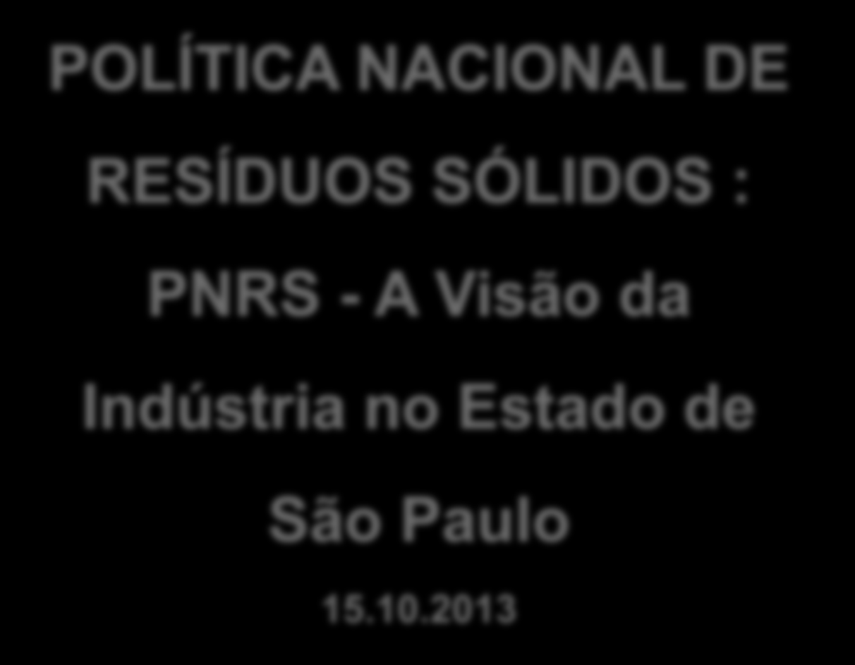 POLÍTICA NACIONAL DE