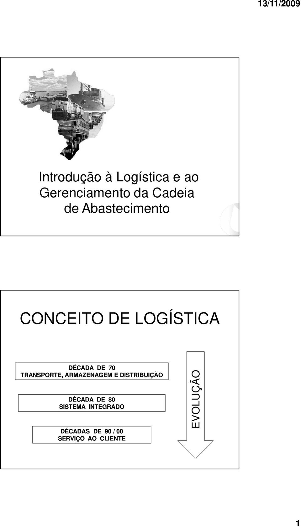 TRANSPORTE, ARMAZENAGEM E DISTRIBUIÇÃO DÉCADA DE 80