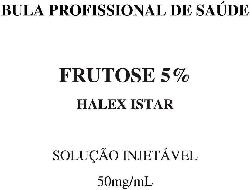 5% HALEX ISTAR