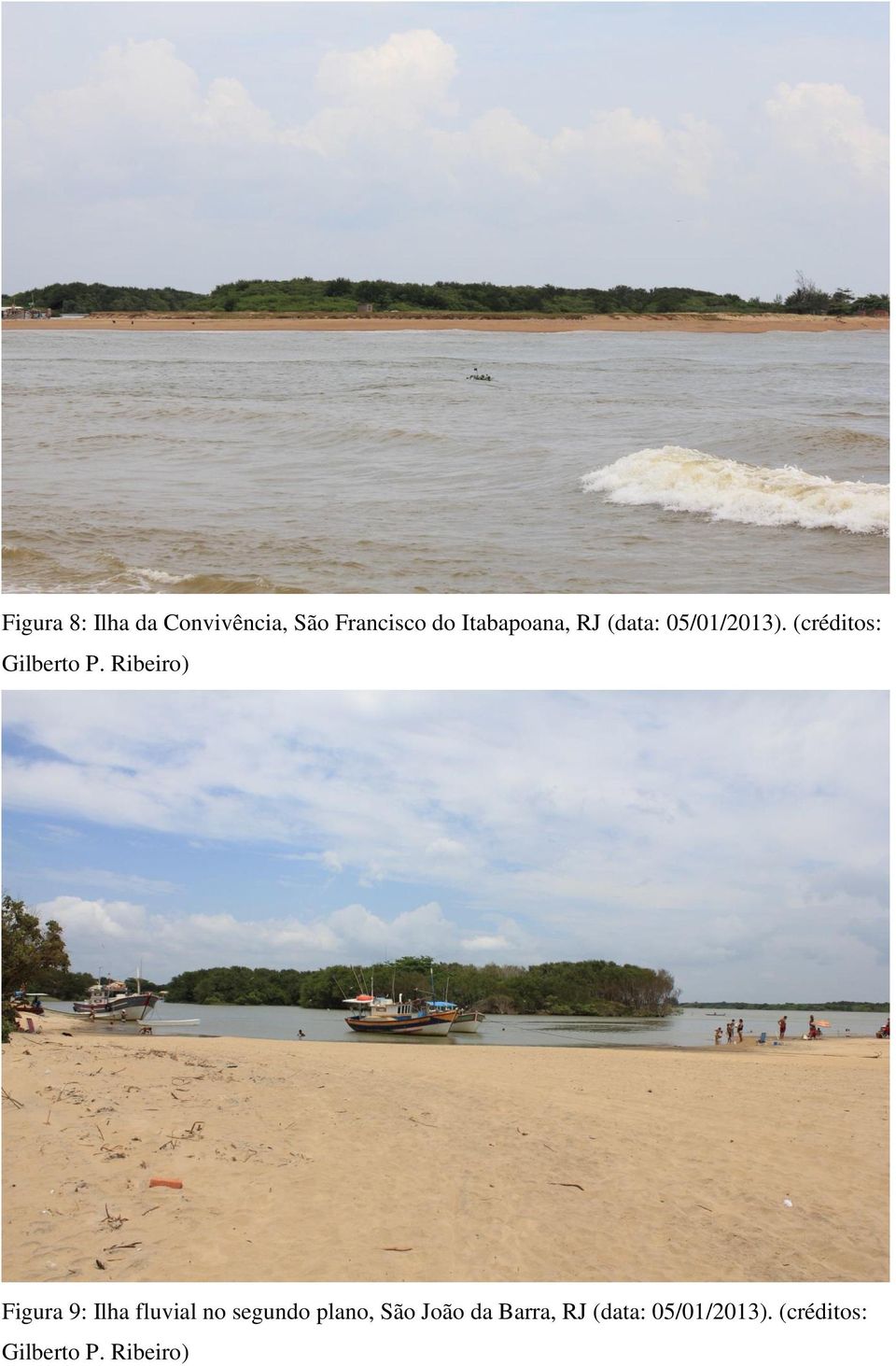 Ribeiro) Figura 9: Ilha fluvial no segundo plano, São