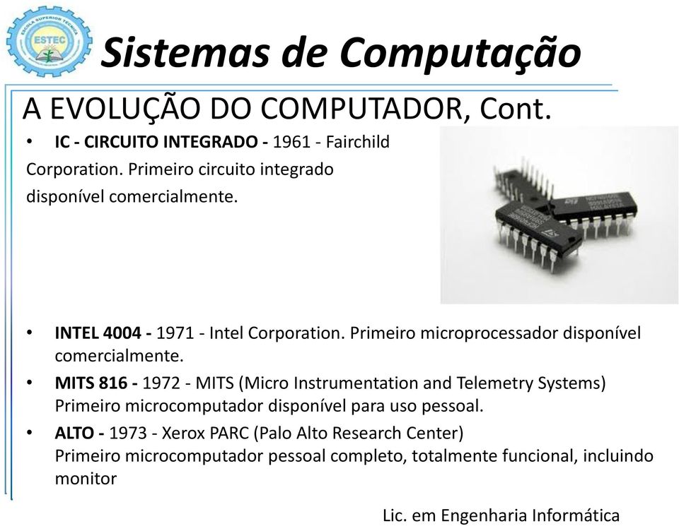 MITS 816-1972 - MITS (Micro Instrumentation and Telemetry Systems) Primeiro microcomputador disponível para uso