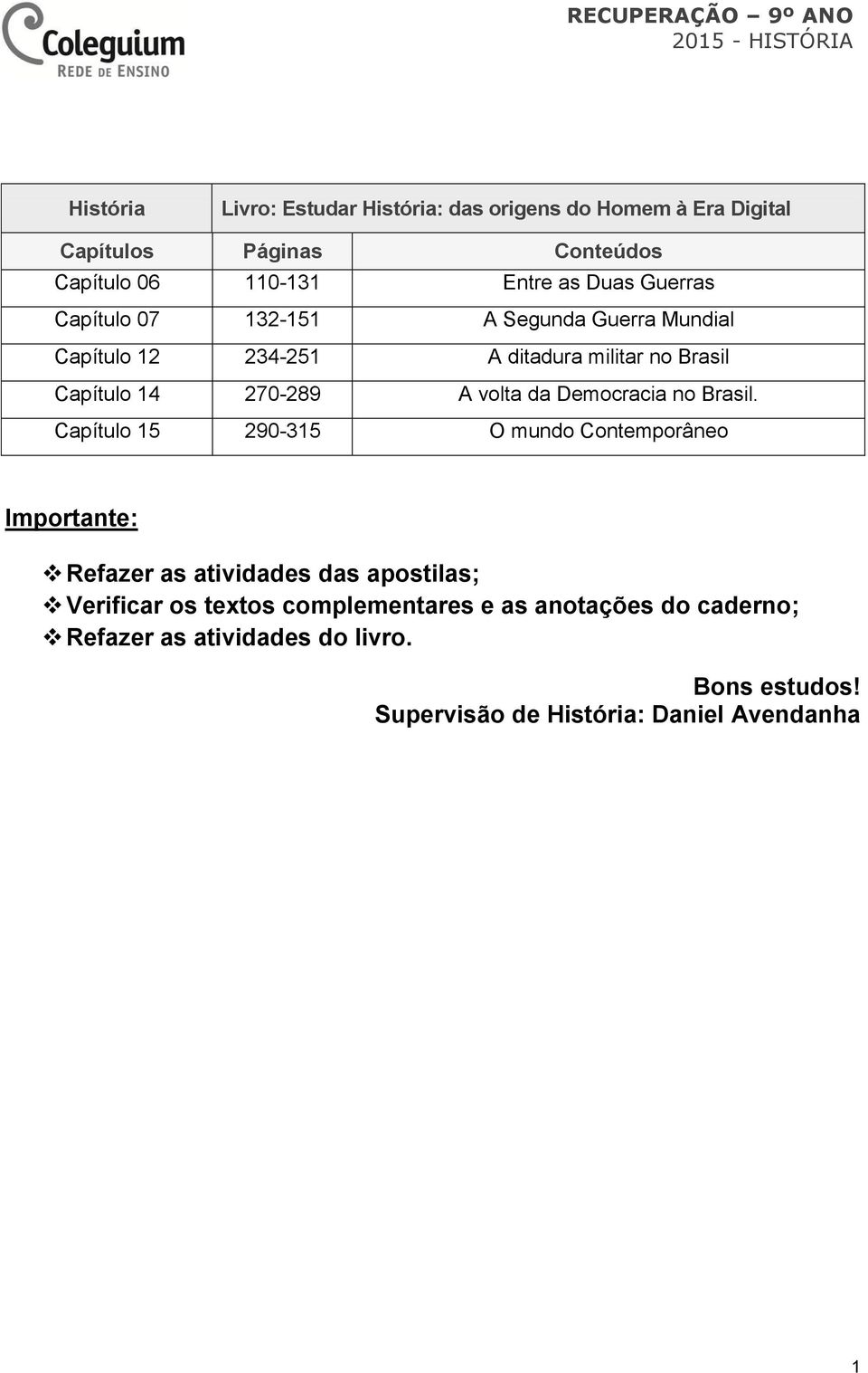 270-289 A volta da Democracia no Brasil.